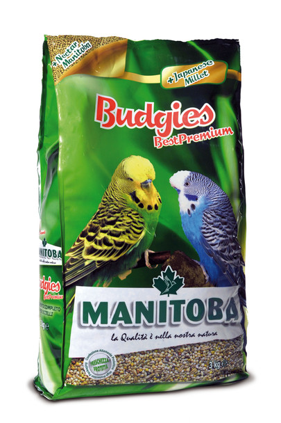 Manitoba Miscuglio Budgies–Cocorite Best Premium Bird Food 1Kg | 6120/1
