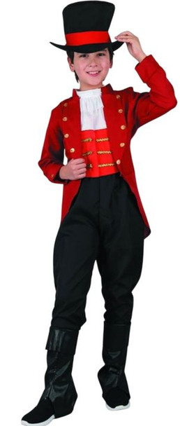 Costume Ringmaster (Jacket, Pants, Hat) - Small Size (110–120 cm) | 091424