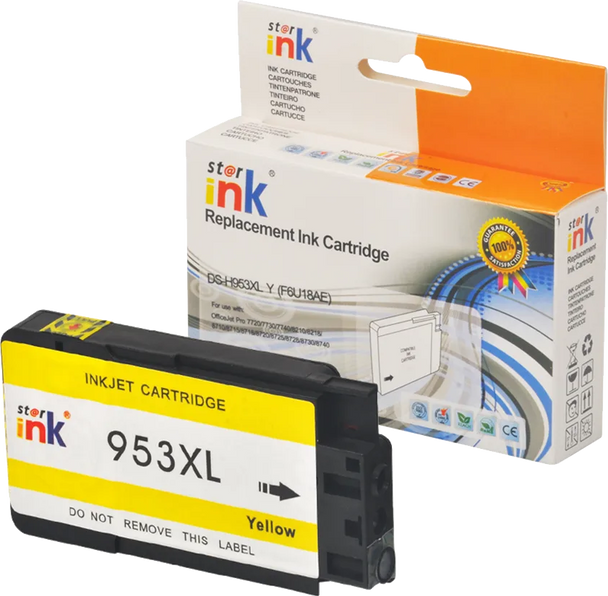 Odyssey 953XL yellow compatible ink cartridge high capacity for HP OfficeJet printers