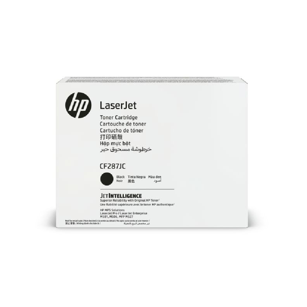 HP 87J Jumbo Yield Original Laser Cartridge - Black | CF287J