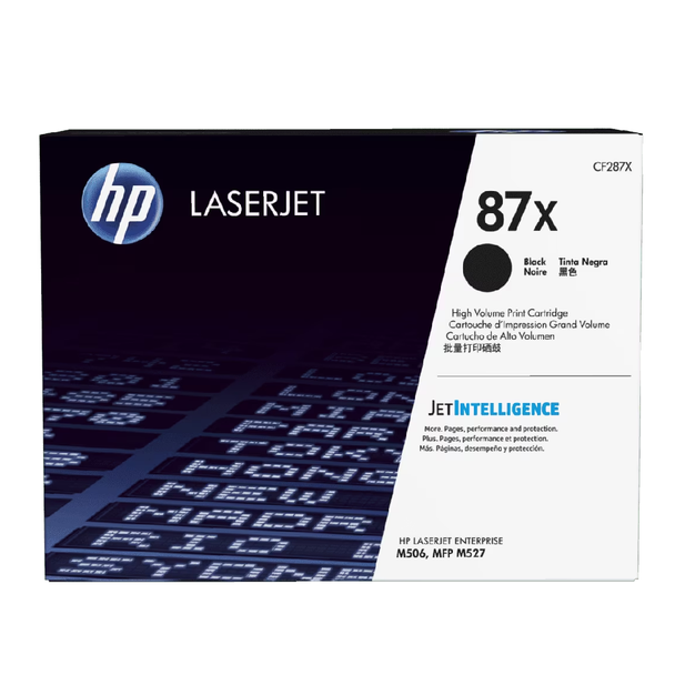 HP 87X High Yield Original Laser Cartridge - Black | CF287X