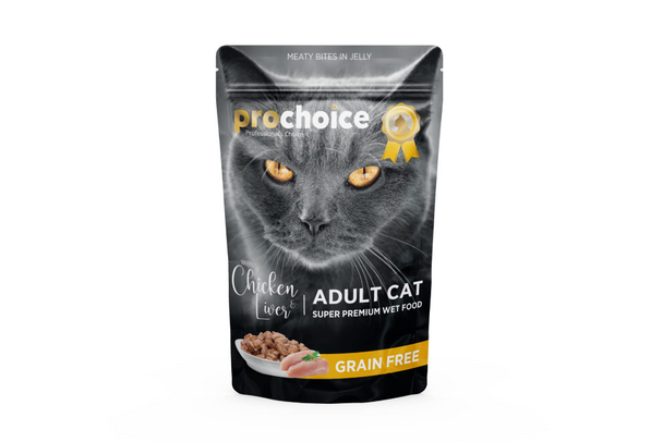 Prochoice Pouch Adult Cat Chicken with Liver 85 Grs | P3027