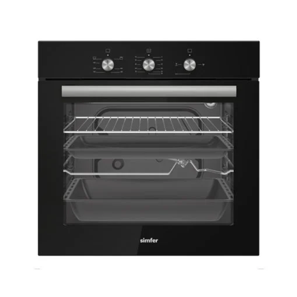 Simfer B6102.TGRSP Built-in Gas Oven Black | MFA1-6102TGRSP