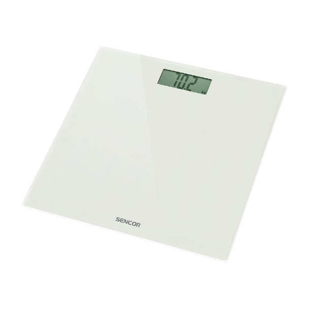 Sencor Digital Bathroom Scale with Tempered Glass | SBS2301WH