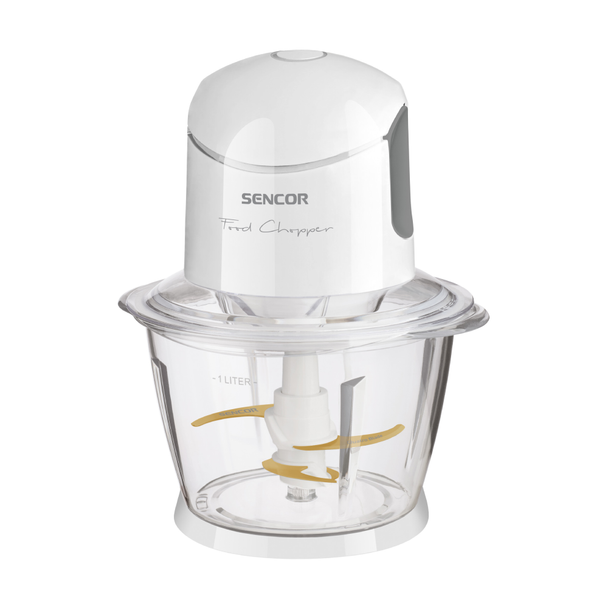 Sencor Food Chopper with Glass Bowl & 4 Blades - 800W | SCB5100WH-MEG2 Sencor Food Chopper with Glass Bowl & 4 Blades - 800W | SCB5100WH-MEG2