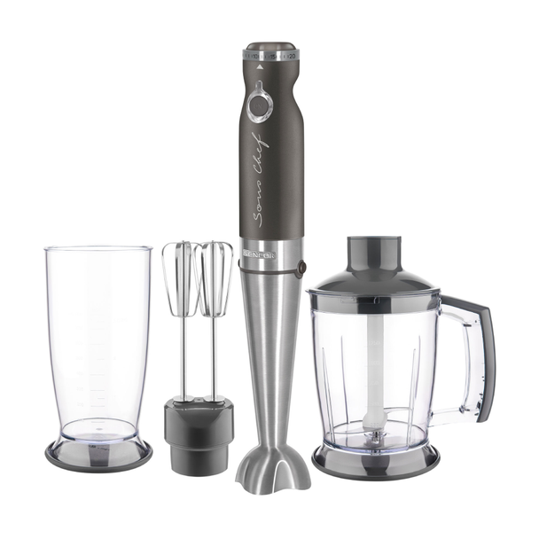 Sencor Variable Speed Immersion Blender Set - 1000W | SHB5608BK-EUE3