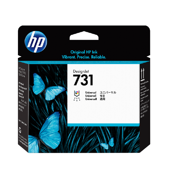 HP 731 Original DesignJet Printhead - Multi color | P2V27A