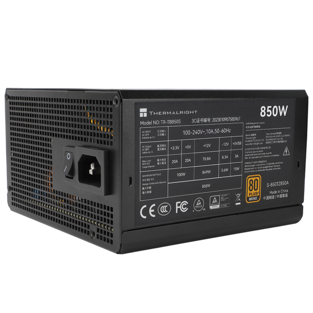 Thermalright TR-TB850S 850W Bronze PSU | TR-TB850S