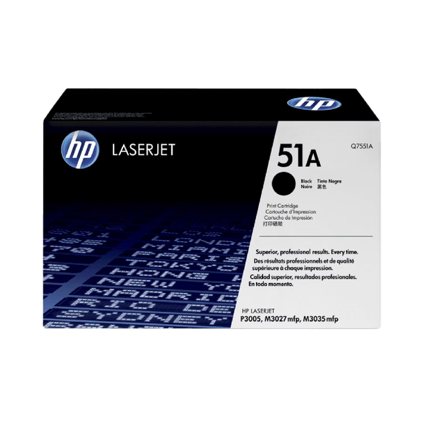 HP 51A Original LaserJet Toner Cartridge - Black | Q7551A