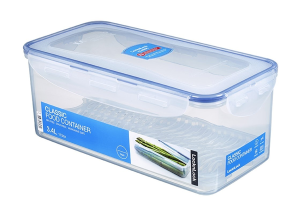 LocknLock Rectangular Tall Food Container 3.4L – Tray | LLHPL846