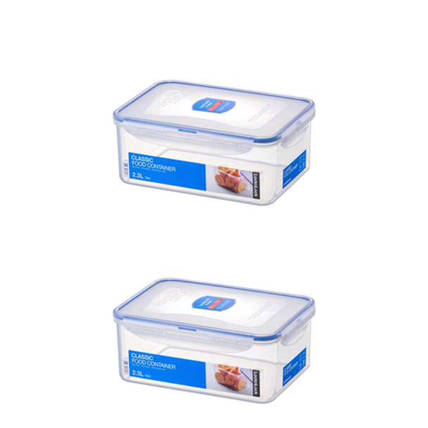 LocknLock Rectangular Food Container 2P Set with Shrink Packing | LLHPL823SA2