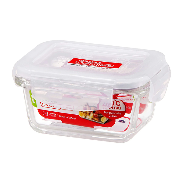 LocknLock Ovenglass Euro Rectangular 160ml | LLG414