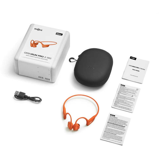 Shokz OpenRun Pro 2 Mini – Orange | S821-MN-OR-US