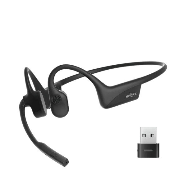 Shokz OpenComm UC Bone Conduction Headset - Black | C102