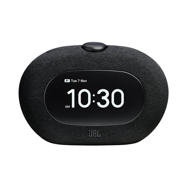 JBL Horizon 3 Bluetooth Clock Radio Speaker with FM, DAB/DAB+, and Ambient Light - Black