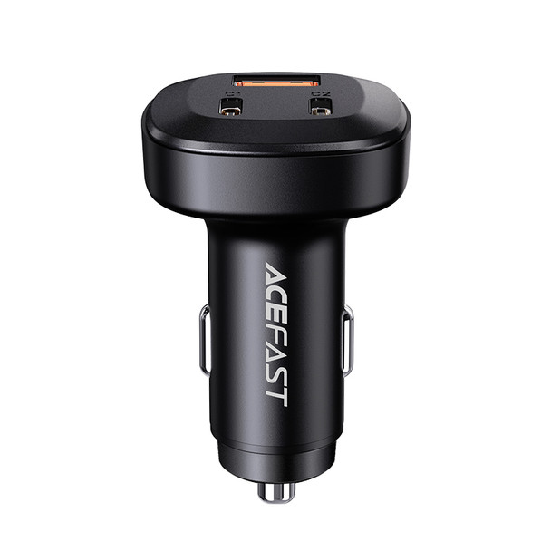 AceFast 66W 3-Port Metal Car Charger | B3