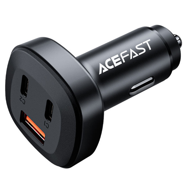 AceFast 66W 3-Port Metal Car Charger | B3