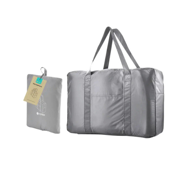 Coteci Foldable Luggage Bag Horizontal Type - Grey