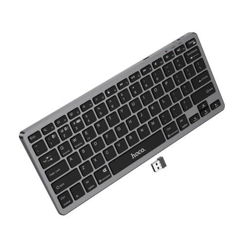 Hoco Dual Mode Wireless Slim Keyboard - Black | GM32