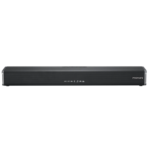 Promate 60W Ultra-Slim SoundBar with Built-in Subwoofer | CASTBAR-60.EU