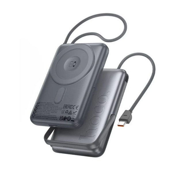 Hoco PD20W Magnetic Power Bank 10000mAh - Grey | Q43