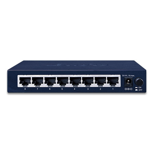 Planet 8-Port Gigabit Ethernet Switch | GSD-803