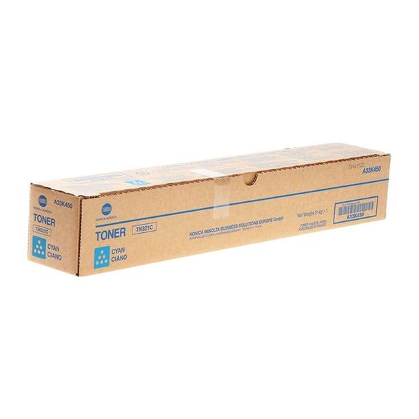 Konica Minolta TN321 Original Toner - Cyan | TN321CY