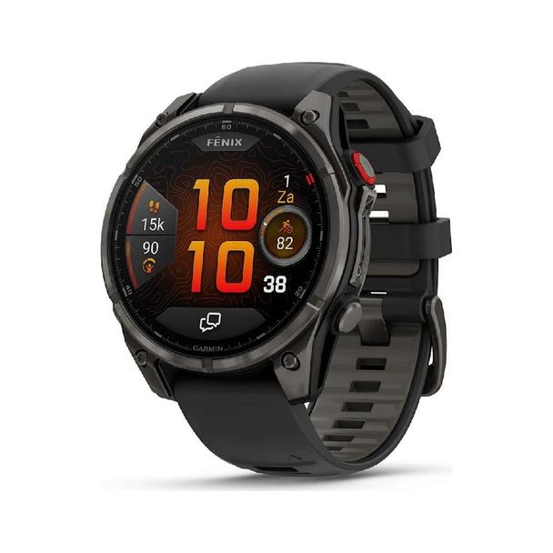 Garmin fenix 8 Pro - 47mm AMOLED Smartwatch - Sapphire, Carbon Grey | 010-03198-01