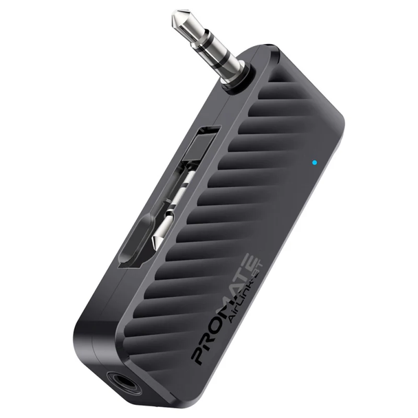 Promate Compact AUX to Bluetooth Audio Transmitter Adapter | AirLink-BT