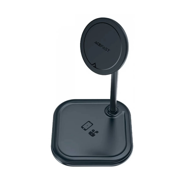 ACEFAST E6 Desktop 2 in 1 Wireless Charging Stand - Fast Dual Wireless Charger for Phone and Earbuds - Magnetic Design | ACEF-E6