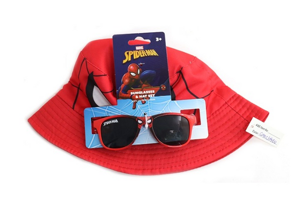 Marvel Spiderman Sunglasses & Hat Set | 23629