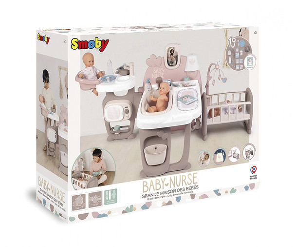 Smoby Baby Nurse Doll Play Center | 220376