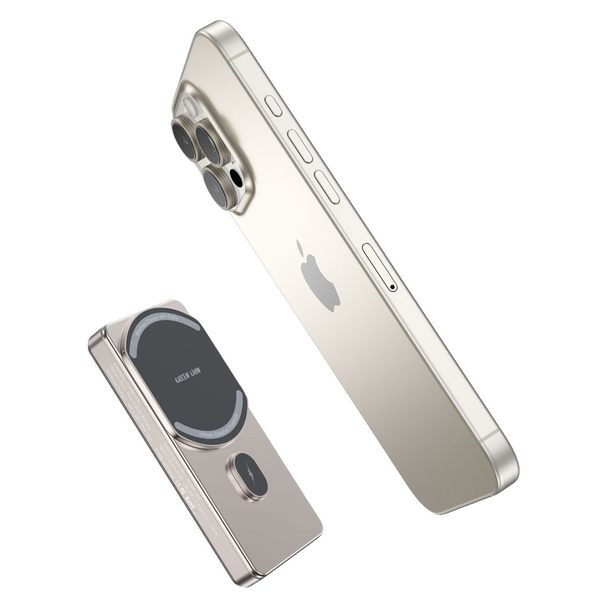 Green Lion Milton 10000mAh Power Bank - Titanium | GNMTN10KPBTI