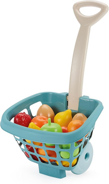 Ecoiffier Shopping Trolley with Fruits | 0001217 Ecoiffier Shopping Trolley with Fruits | 0001217