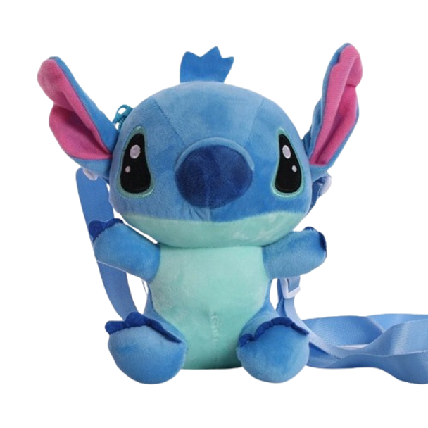 Stitch Plush Backpack - 30 cm Blue Alien Soft Toy Bag | CVD-96CC
