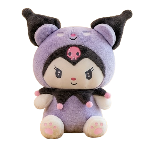 Kuromi Plush Toy - 80 cm Purple Devil Stuffed Doll | X-22B