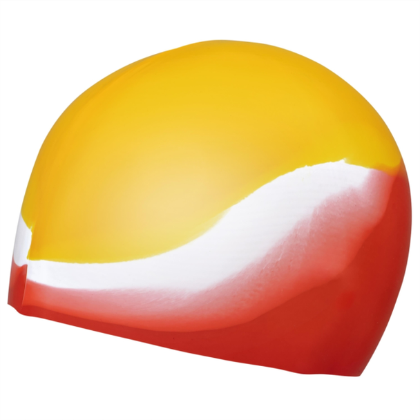 Bestway Silicone Swimming Cap - Yellow & Red | P-26049
