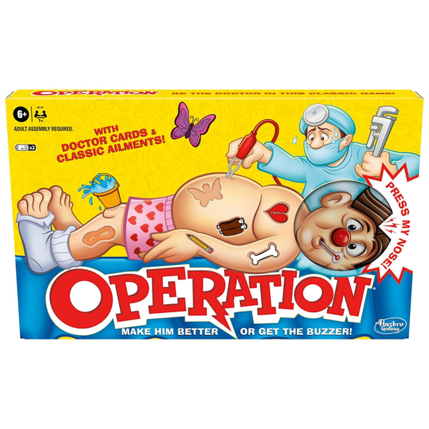 Hasbro - Operation Interactive Game | HBGMB2176N