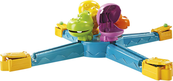 Hasbro - Hungry Hungry Hippos Launchers Game (English) | HBGME9707E