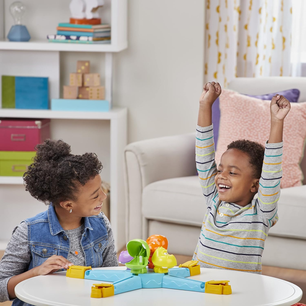 Hasbro - Hungry Hungry Hippos Launchers Game (English) | HBGME9707E