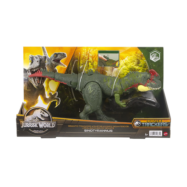 Jurassic Dinosaur - World Gigantic Trackers Action Figure - Sinotyrannus | HLP23