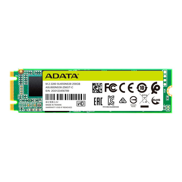 ADATA SU650 256GB 2.5" SATA SSD | ASU650NS38-256GT-C