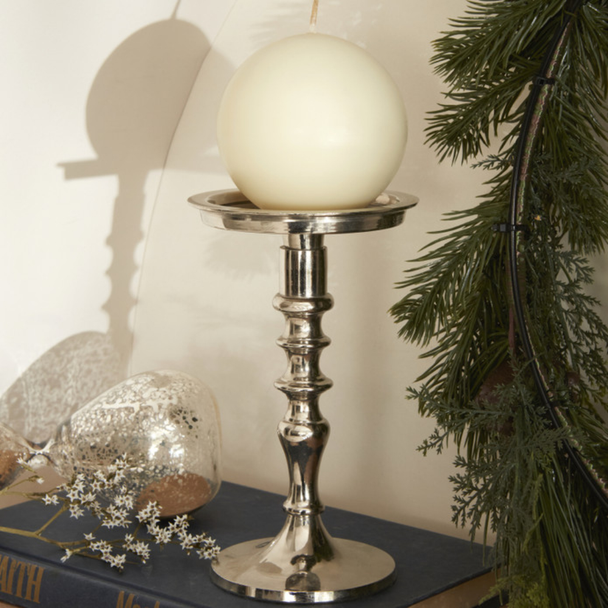 Karaca Home Ball Candle 8cm [Beige] | 8680214388563
