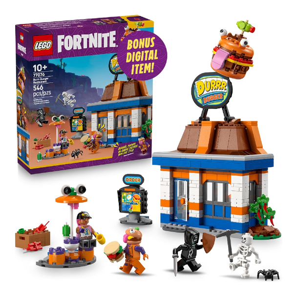 Lego Fortnite Durrr Burger Restaurant Kids Toy Building Set | 77076
