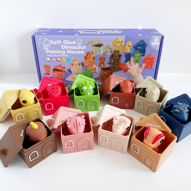 Soft Glue Dinosaur Pairing House | 2015412905604 Soft Glue Dinosaur Pairing House | 2015412905604