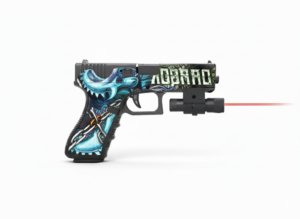 Pistol Water Bomb Toy – Blue Dragon | HY119-1G Pistol Water Bomb Toy – Blue Dragon | HY119-1G