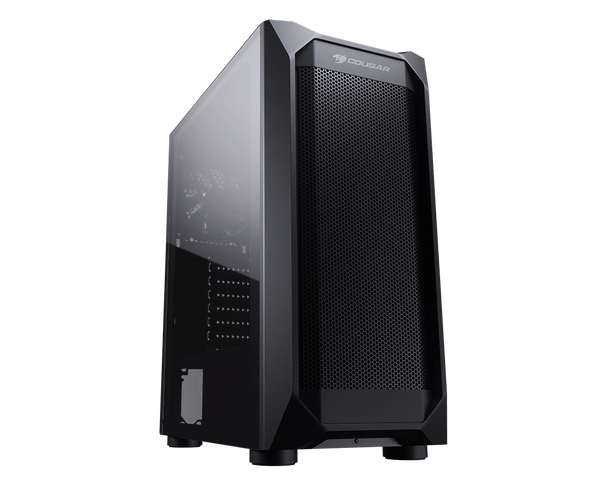COUGAR MX410 Mesh-G Powerful and Compact Mid-Tower Case with Mesh Front Panel and Tempered Glass | MX410MESHG