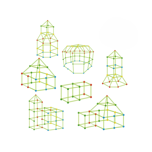 3D Tent Building Fort Set | 136-1