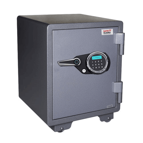 SAFETYGUARD Professional Fireproof Safe - Fingerprint Lock - 60 Minutes Fireproof | FP5202E