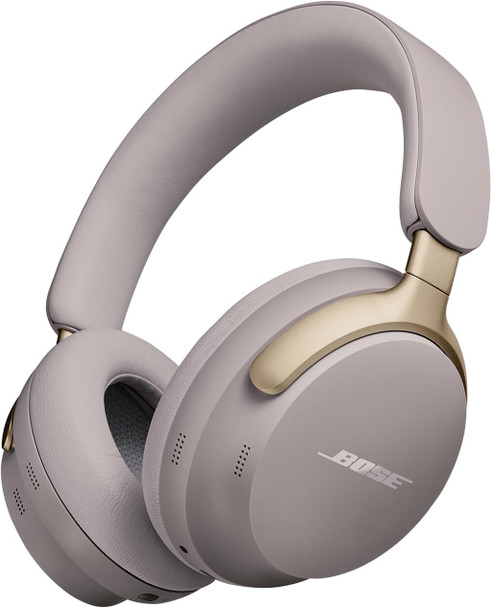 Bose QuietComfort Ultra — Wireless Noise Cancelling Headphones | Immersive Audio, 24H Battery | Sandstone